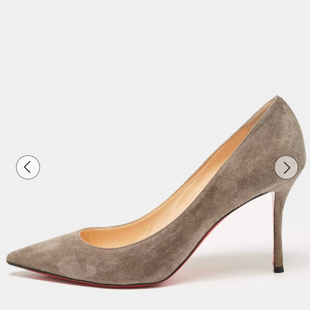 Suede Christian Louboutins